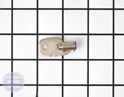 WHIRLPOOL WASHER DRYER DOOR KEY 4396669 - Main view showing secure door closure for WPL Dryer, Washing Machine, Washer/Dryer Combo