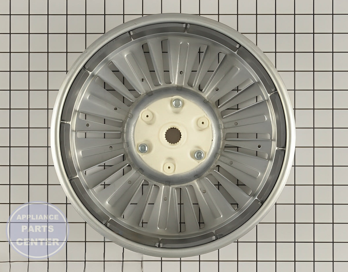 LG WASHER ROTOR ASSEMBLY 4413ER1003A - Main view showing powerful motor for LG washing machines