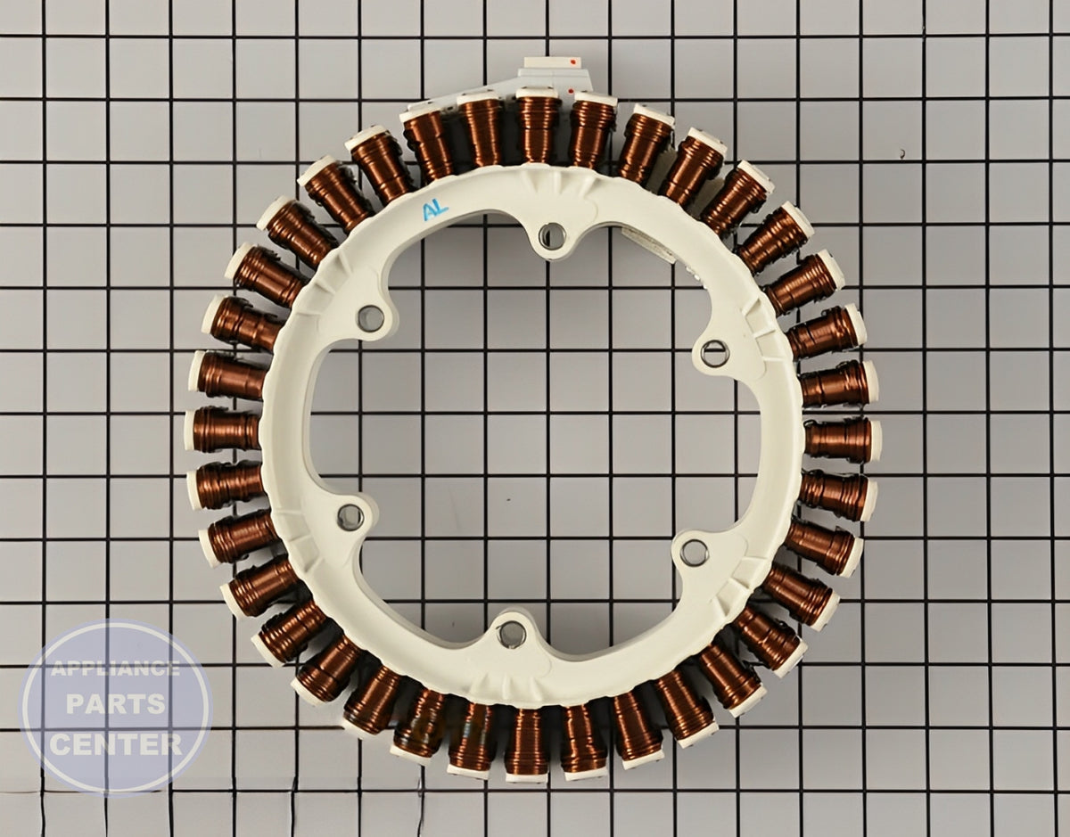 LG WASHER MOTOR STATOR ASSEMBLY 4417EA1002K - Main view showing high load capacity for LG models