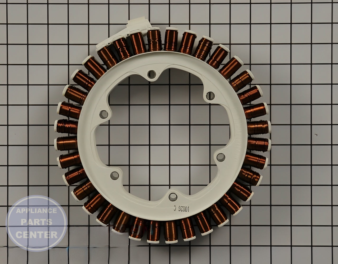 LG ASSEMBLY STATOR 4417EA1002W - Main view showing efficient spinning for LG washer models