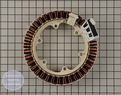 LG WASHER STATOR ASSEMBLY 4417EA1002Y - Main view showing motor housing for LG washing machines