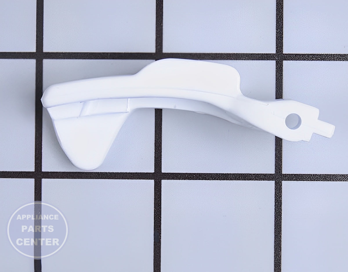 LG REFRIGERATOR RIGHT DOOR HINGE CAM SHAFT 4430JJ2004A - Side view with precise measurements for optimal performance