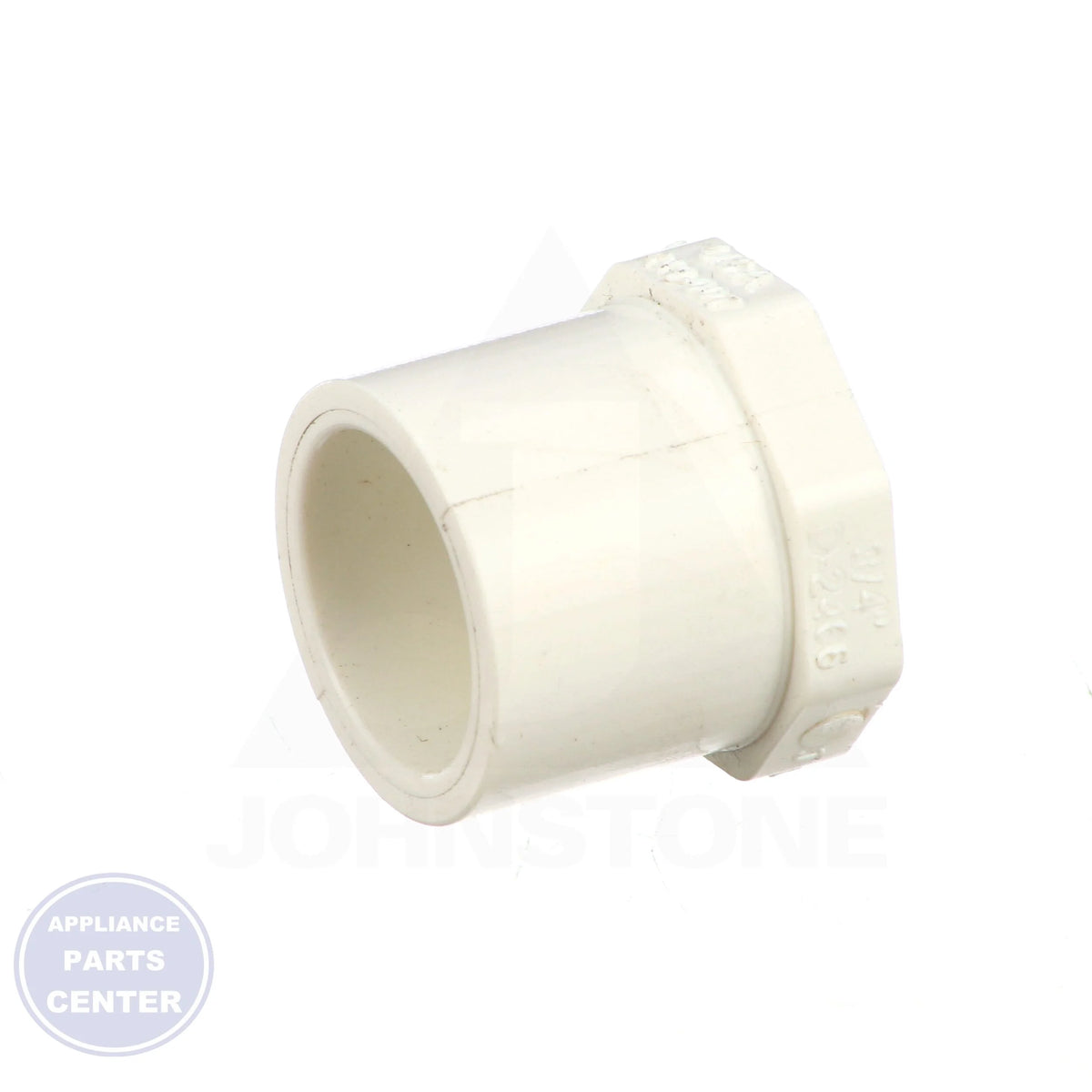 3/4 PVC Spigot Plug 449-007 - Side view with 3/4" size specs