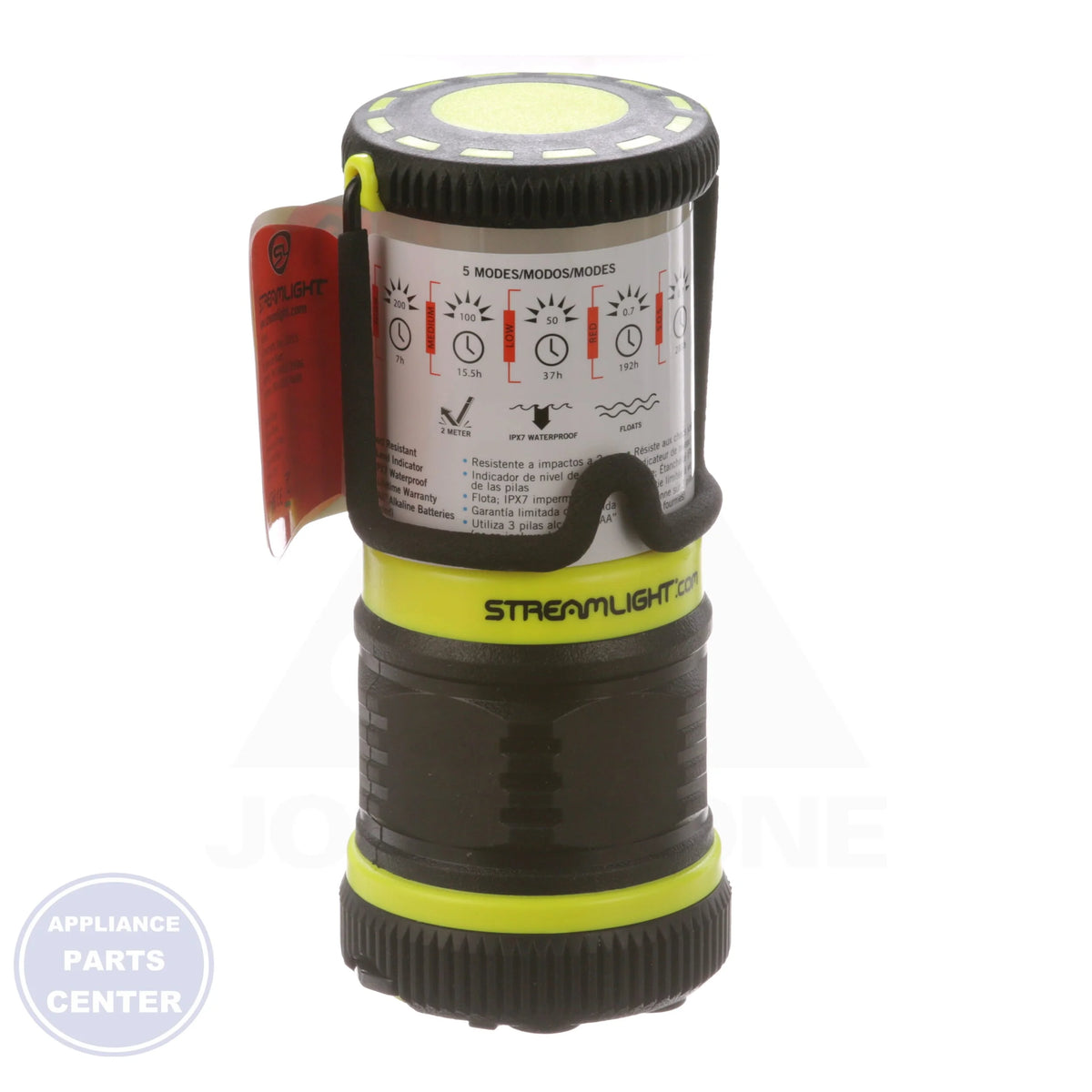 LED Compact Work Lantern 44943 - Side view with IPX7 waterproof rating
