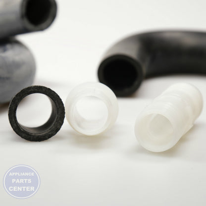 SPE KIT DRAIN EXTENSION 451P3 - Main view showing efficient water drainage for Whirlpool and GE models