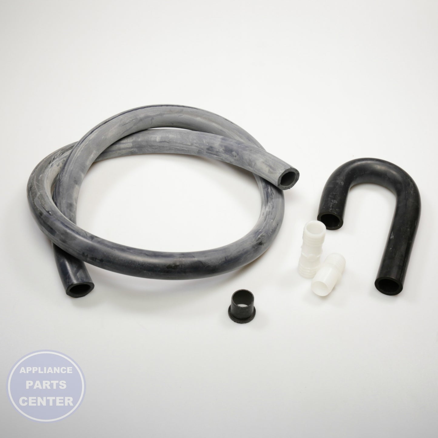 KIT DRAIN EXTENSION 451P3 - Side view with precise measurements/capacities