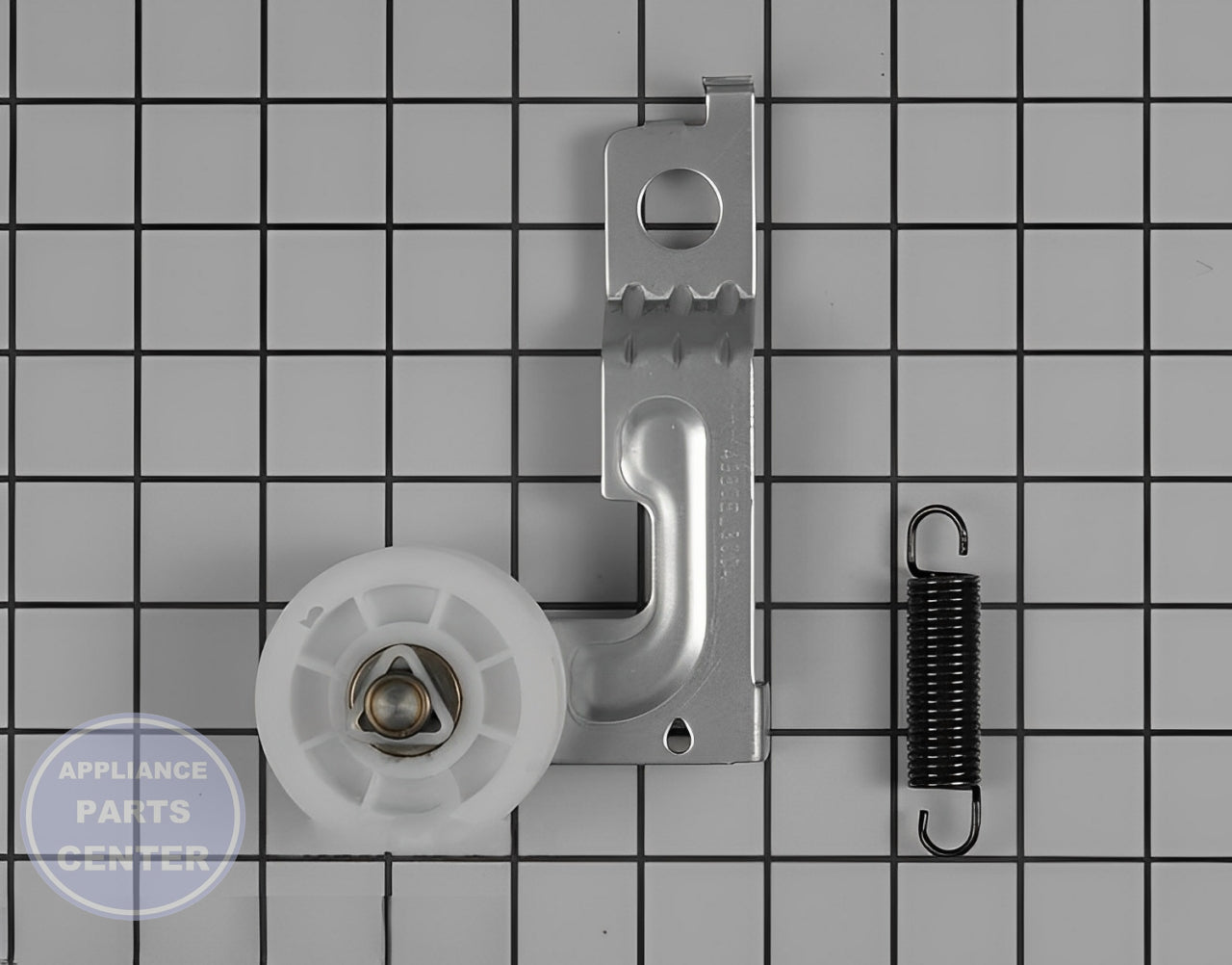 LG DRYER IDLER PULLEY ASSEMBLY 4561EL3002A - Main view showing drum support for LG dryers