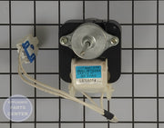 LG REFRIGERATOR CONDENSER FAN COOLING MOTOR 4680JB1026H - Main view showing efficient cooling for various LG models