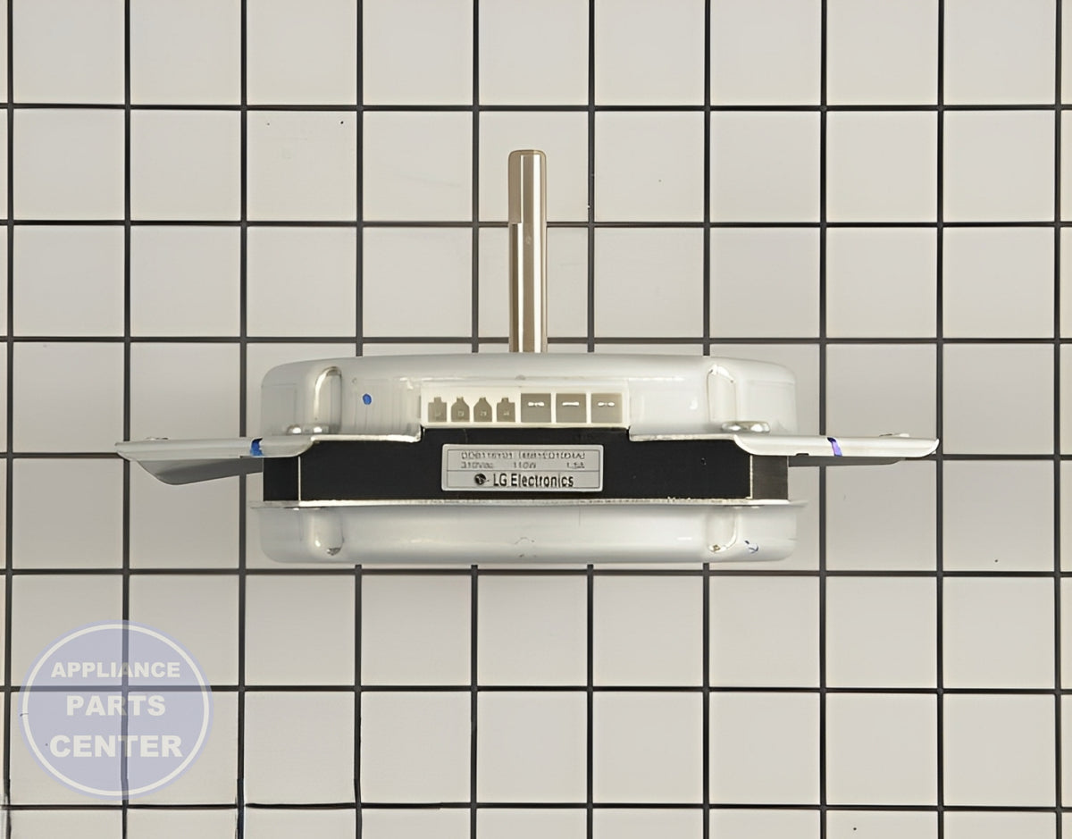 LG DISHWASHER CIRCULATION PUMP AND MOTOR ASSEMBLY 4681ED1004B - Detailed view of high-quality motor assembly