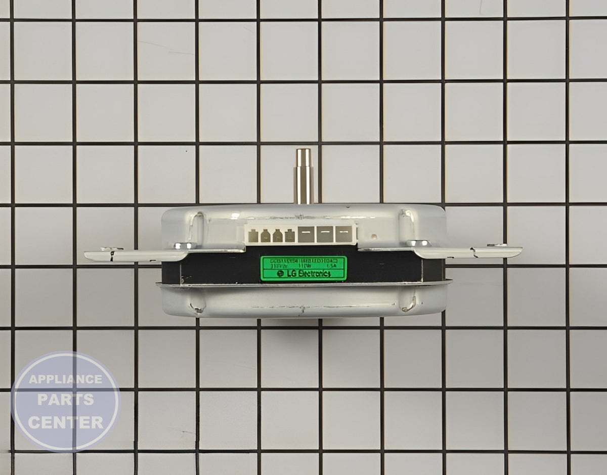 LG DISHWASHER DC MOTOR ASSEMBLY 4681ED1004E - Detailed view of durable motor assembly