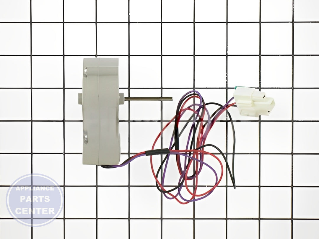 LG DC MOTOR 4681JB1027J - Side view with precise measurements