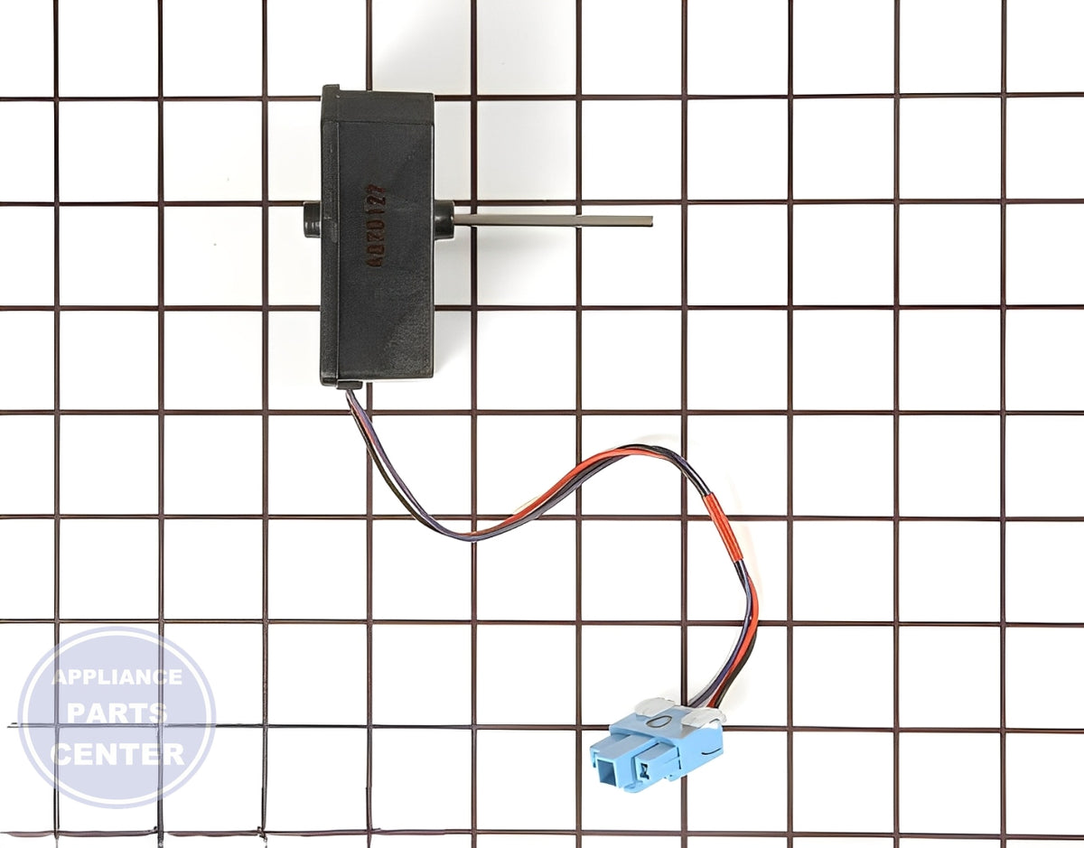 LG REFRIGERATOR CONDENSER FAN MOTOR 4681JB1029D - Main view showing efficient airflow feature for specific models