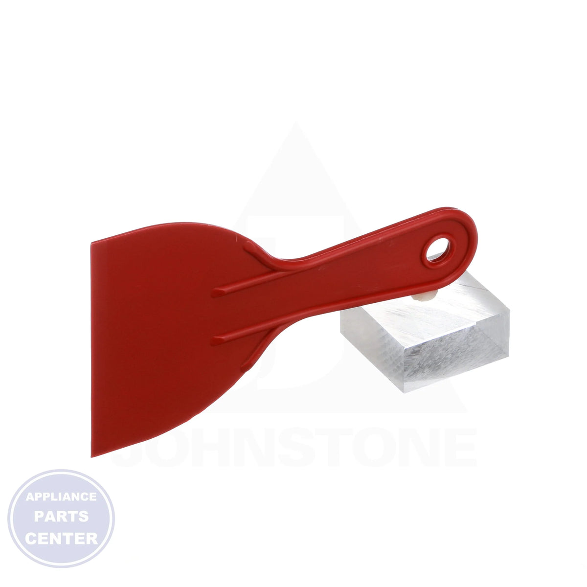 4" Disposable Putty knife - Side view with 4-inch measurement