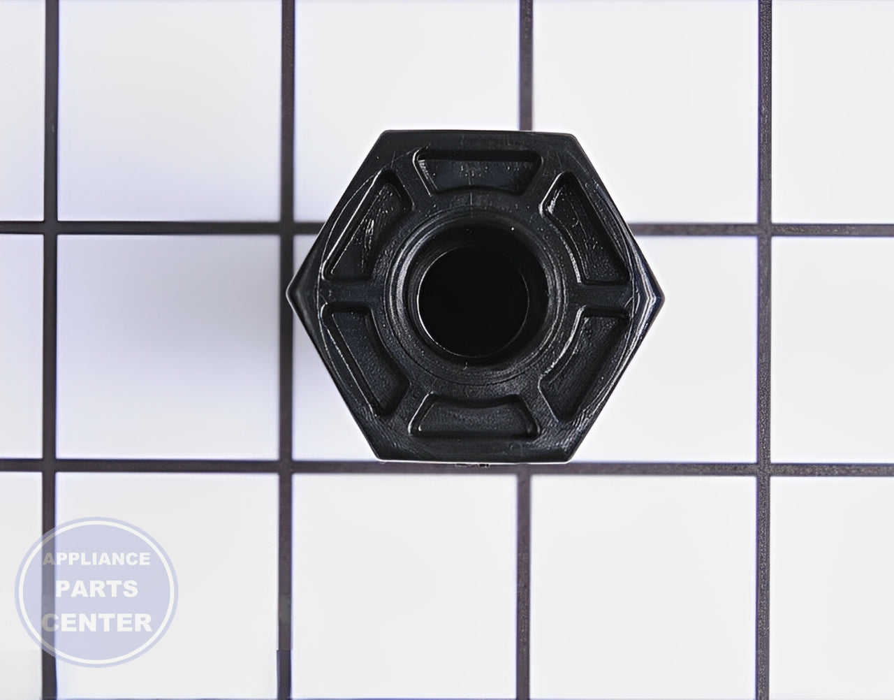 LG RANGE OVEN LEVELING LEG FOOT 4778W1N001B - Detailed view of the leveling leg foot