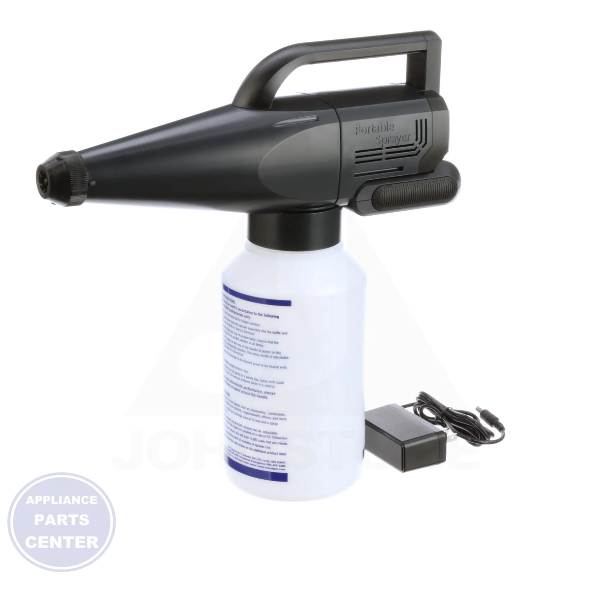 ViroBlaster™ Portable Electrostatic Mist Sprayer 4780-0 - Side view with 1/2-gallon capacity