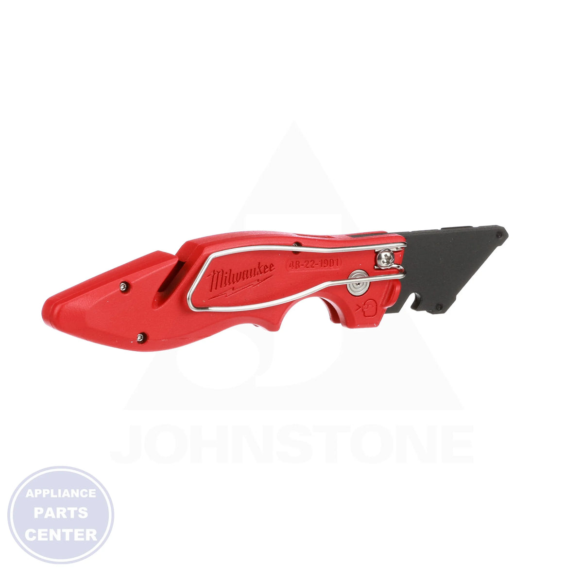 FASTBACK Flip Utility Knife 48-22-1901 - Side view with 7-1/2" length and folding blade