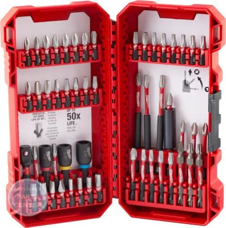 Milwaukee SHOCKWAVE Impact Duty™ Driver Bit Set 54-Piece - Main view showing durable bits for various models