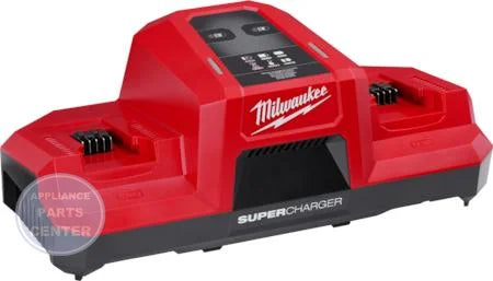Milwaukee M18™ Dual Bay Simultaneous Super Charger 48-59-1815 - Main view showing dual charging capability for various models