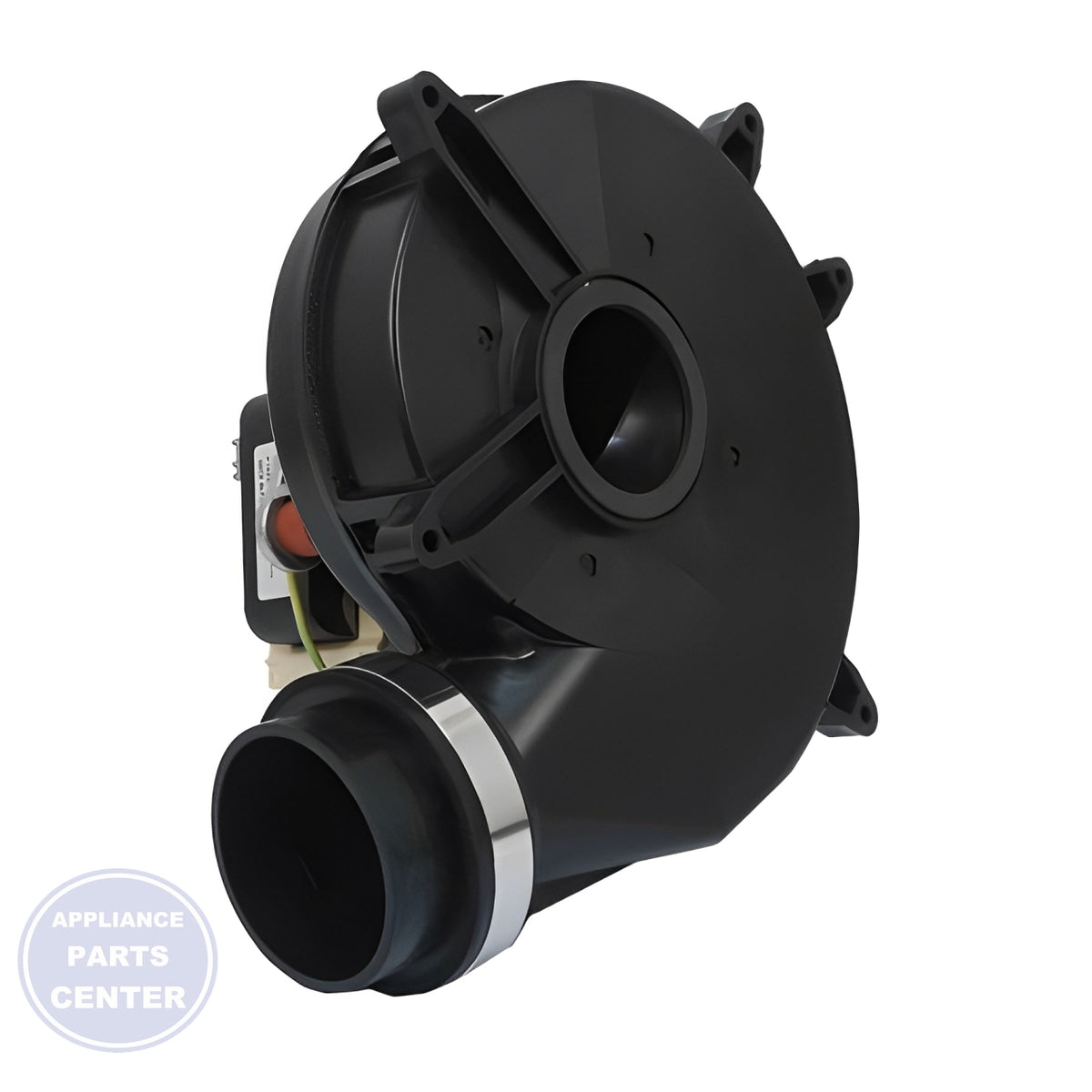 Goodman PACKARD DRAFT INDUCER 48331 - Installation in Goodman model showcasing key mounting points