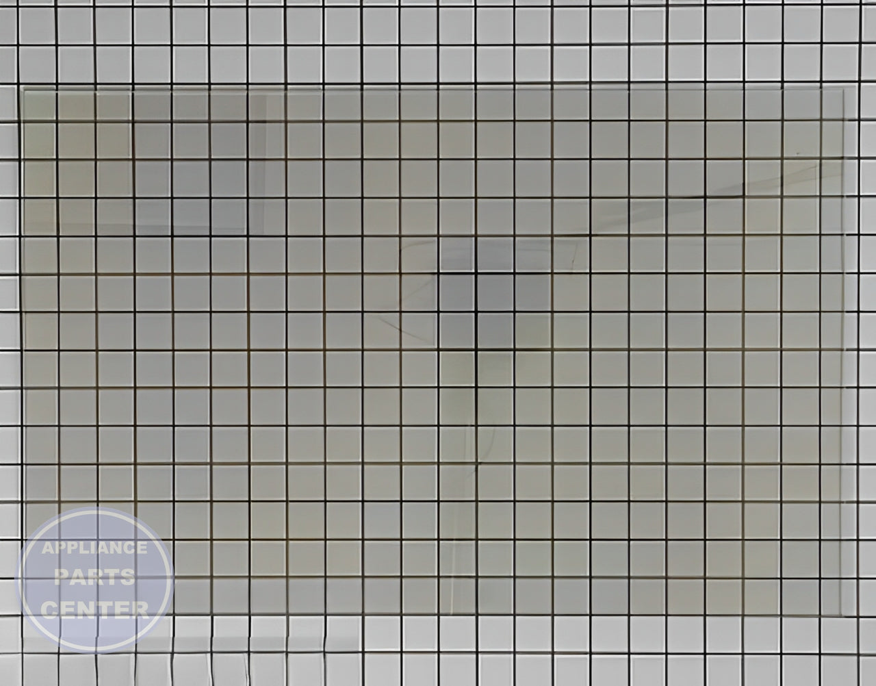 LG Door Glass 4890W1N005A - Main view showing high-temperature resistance for LG Range/Stove/Oven models