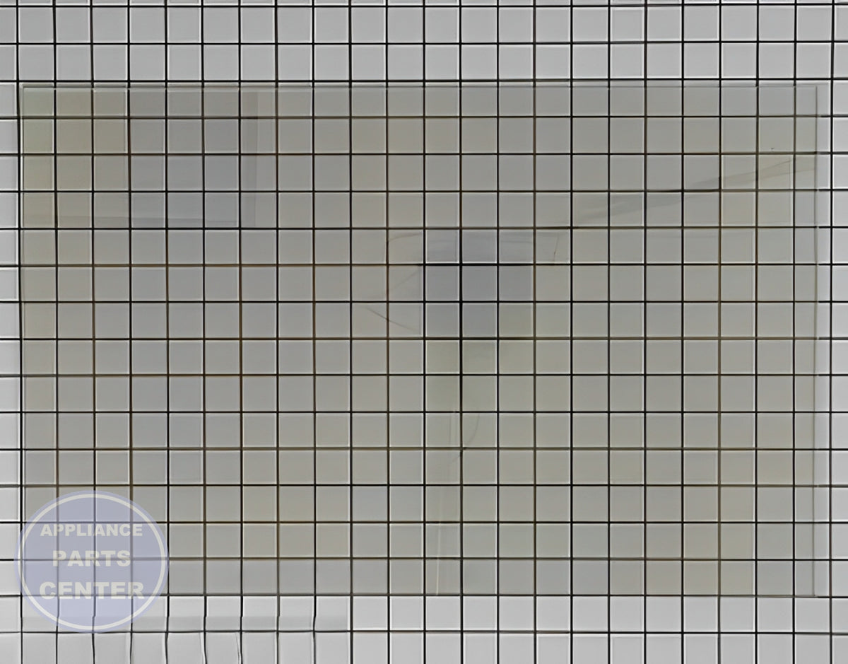 LG Door Glass 4890W1N005A - Main view showing high-temperature resistance for LG Range/Stove/Oven models