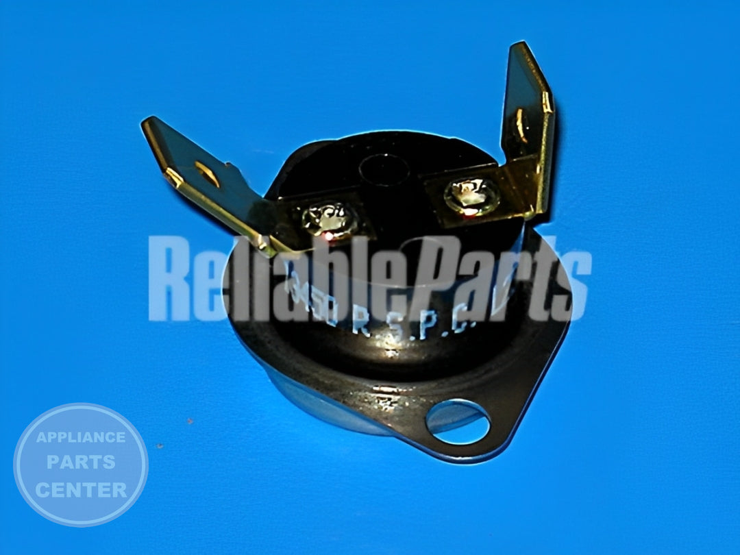 SPEED QUEEN HIGH LIMIT THERMOSTAT 489P3 - Installation in SPEED QUEEN SPQ model showing key mounting points