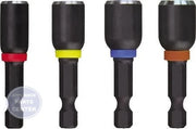 Milwaukee Shockwave Hex Nut Driver Bit 49-66-4562 - Main view showing magnetic design for various models