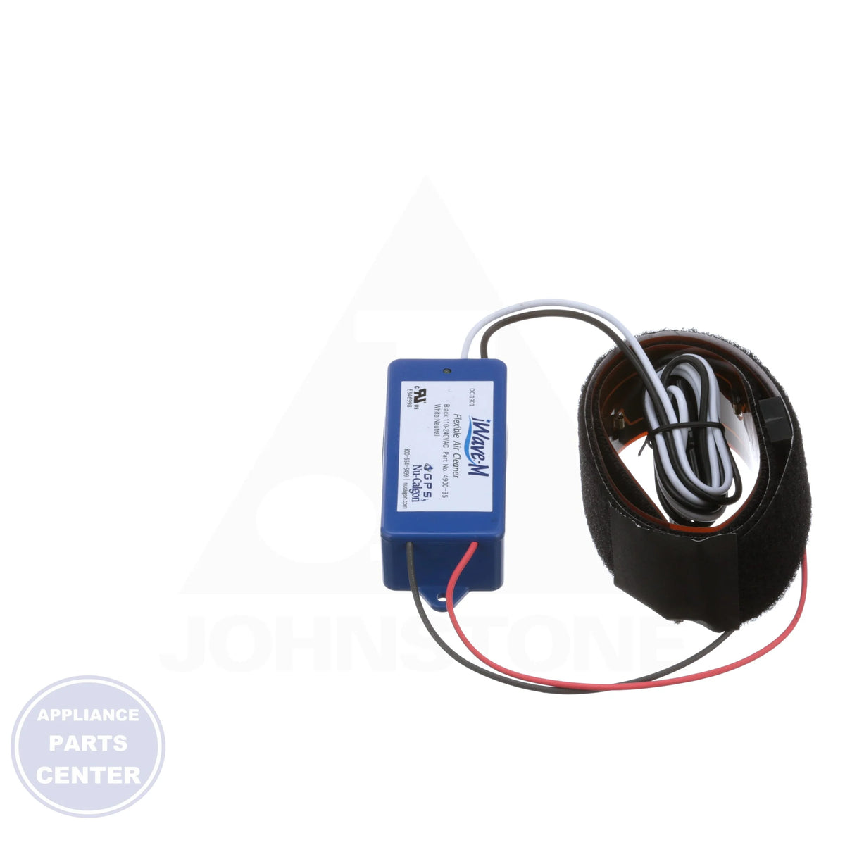 iWave-M Air Purifier 4900-35 - Detail view of microbicidal effect on viruses and bacteria