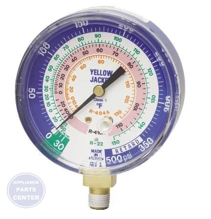 Low Side Gauge 49138 - Main view showing refrigerant level monitoring for H26-960