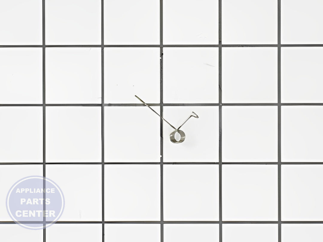 LG REFRIGERATOR LEVER SPRING 4970JA3011C - Side view with precise measurements