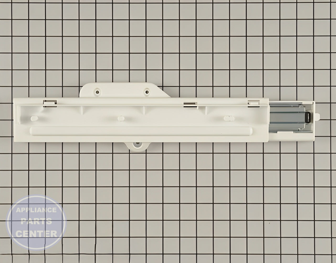 LG REFRIGERATOR LEFT HAND FREEZER DRAWER GUIDE SLIDE RAIL 4975JJ2028D - Main view showing smooth drawer operation for specific models