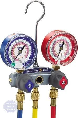 Titan 2-Valve Manifolds 49863 - Main view showing bold easy-to-read gauges for H26-948