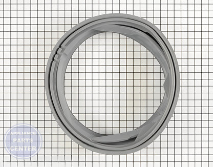 LG WASHER DOOR BOOT GASKET SEAL WITH DRAIN HOLE 4986ER0004G - Detailed view of high-quality technical details