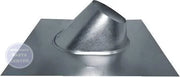 [Brand] 4" B-Vent Round Flashing Flat - 5/12 - Main view showing secure vent penetration for [specific models]