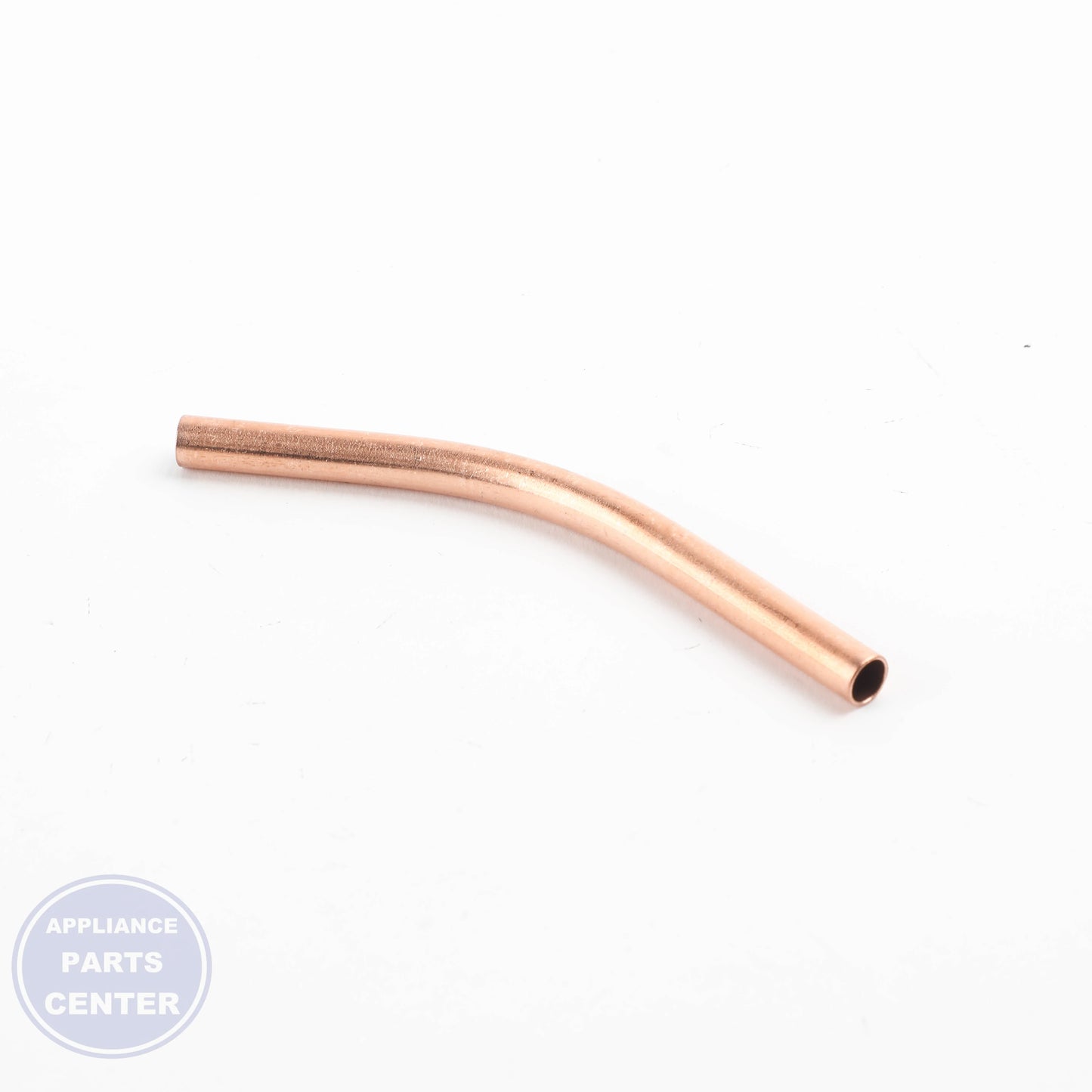 PIPE,COMPRESSOR SEALING 4J00977P - Side view with precise measurements