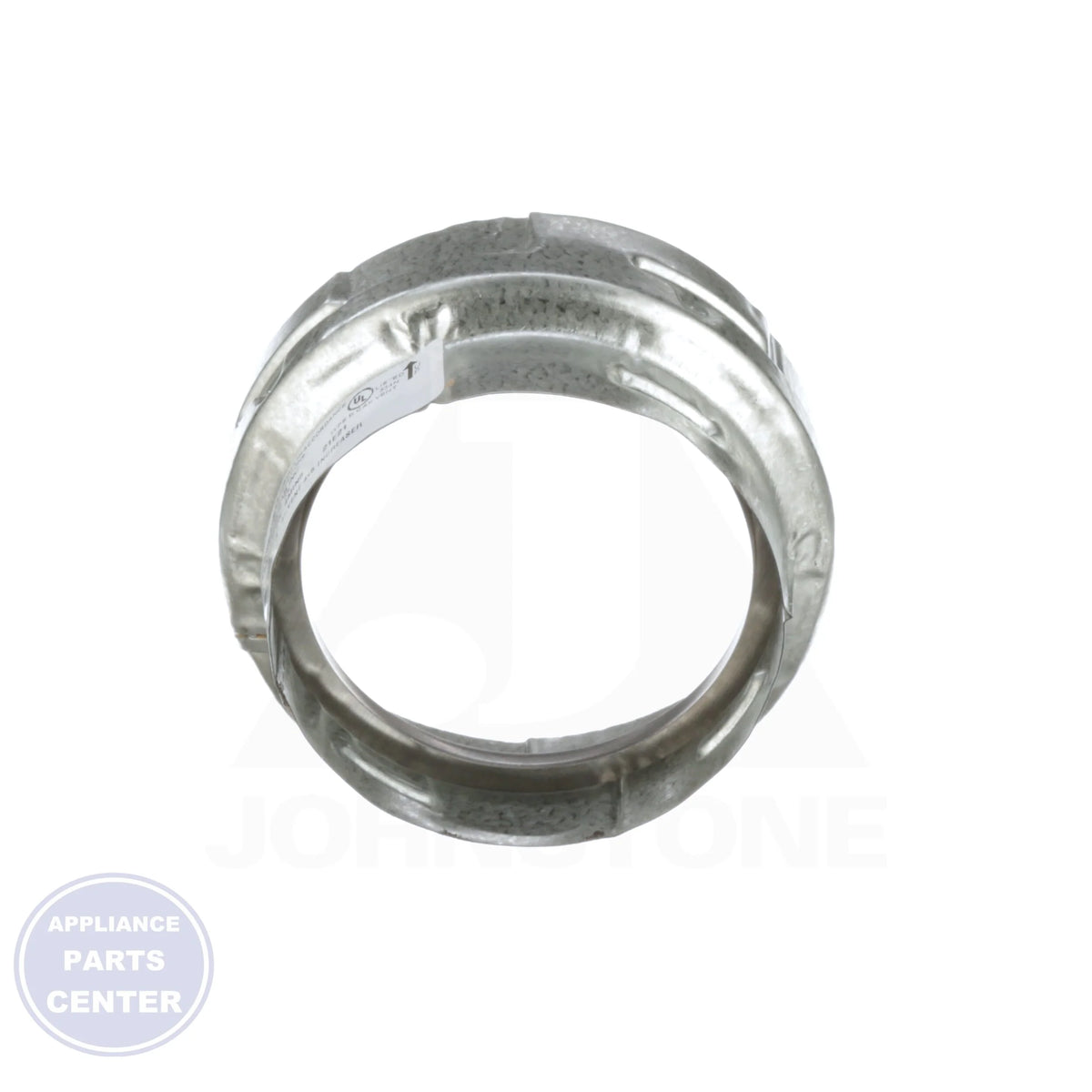 B-Vent No Height Increaser 4MIN5 - Detailed view of UL 441 aluminum flue with galvanized casing