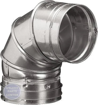 Bvent 4REA90 Elbow - Main view showing unique locking band for L88-089 models