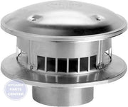 [Brand] 4RHW B-Vent Metal Cap - Main view showing unique locking band for L88-093 models