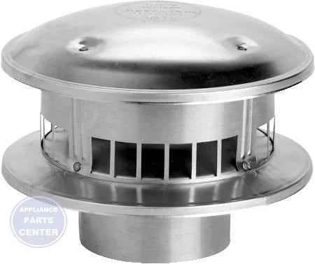 [Brand] 4RHW B-Vent Metal Cap - Main view showing unique locking band for L88-093 models