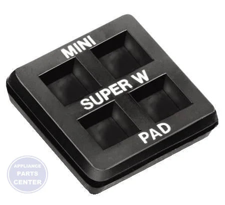 Mason Super W R3X3X3/4SW MOUNTING PAD - Main view showing superior isolation for R55-603 models