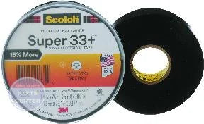 Scotch Super 33+ PVC Electrical Tape 33+SUPER3/4X76 - Main view showing UV and moisture resistance for G38-311 model