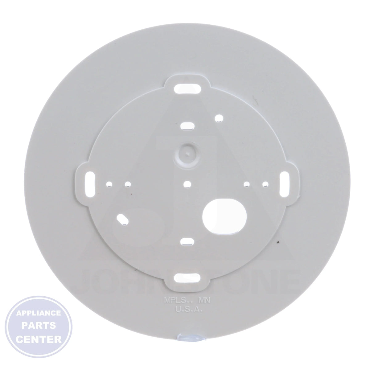 Thermostat Cover Plate 50000066-001 - Side view with 3-11/16" diameter and 1-3/4" depth