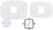 Cover Plate Assembly 50002883-001 - Main view showing medium and large coverplates for FocusPRO 6000/5000 and PRO 4000/3000