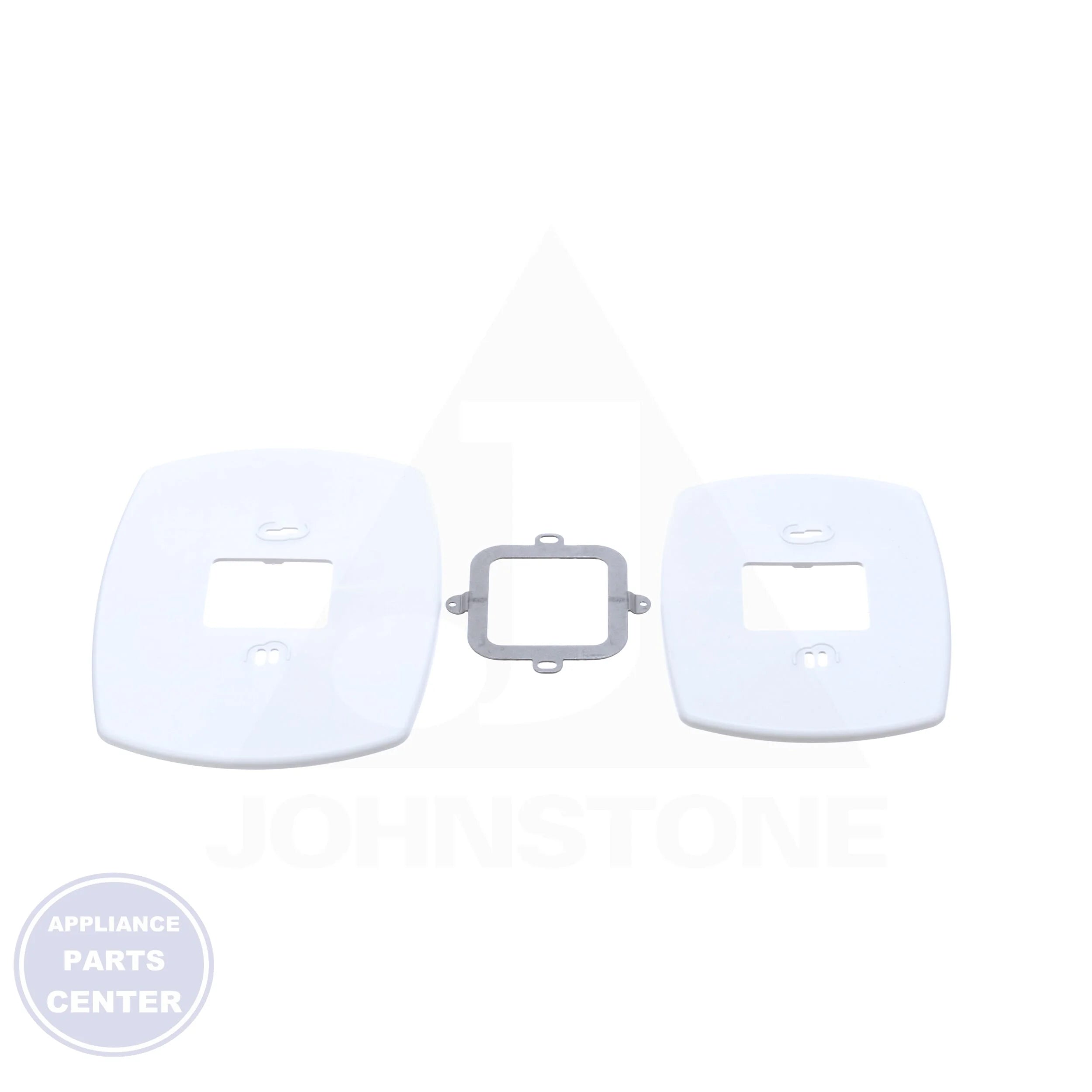 Cover Plate Assembly 50002883-001 - Side view with white color and specific measurements