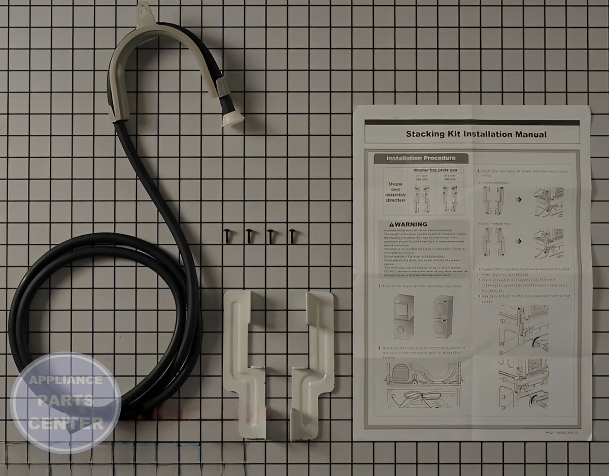 LG DRYER 24 INCH STACKING KIT - Main view showing secure stacking for specific LG models