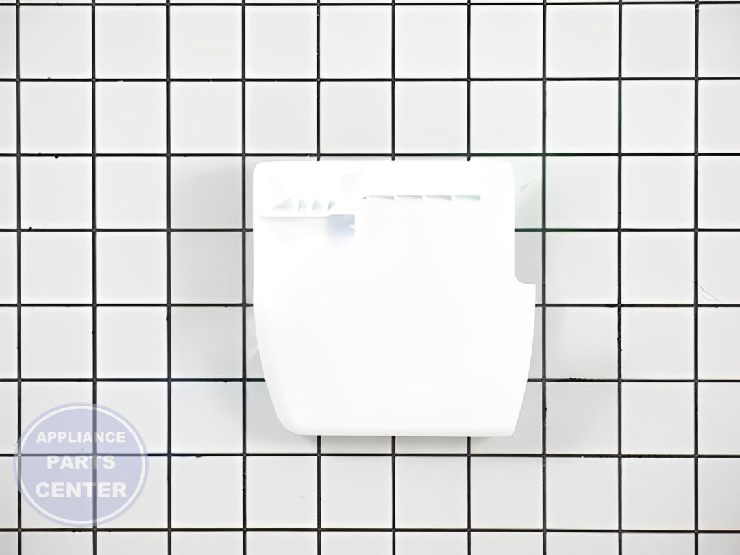 LG Refrigerator Left Hand White Tilt Basket Endcap 5004JA2017B - Detailed view of durable material