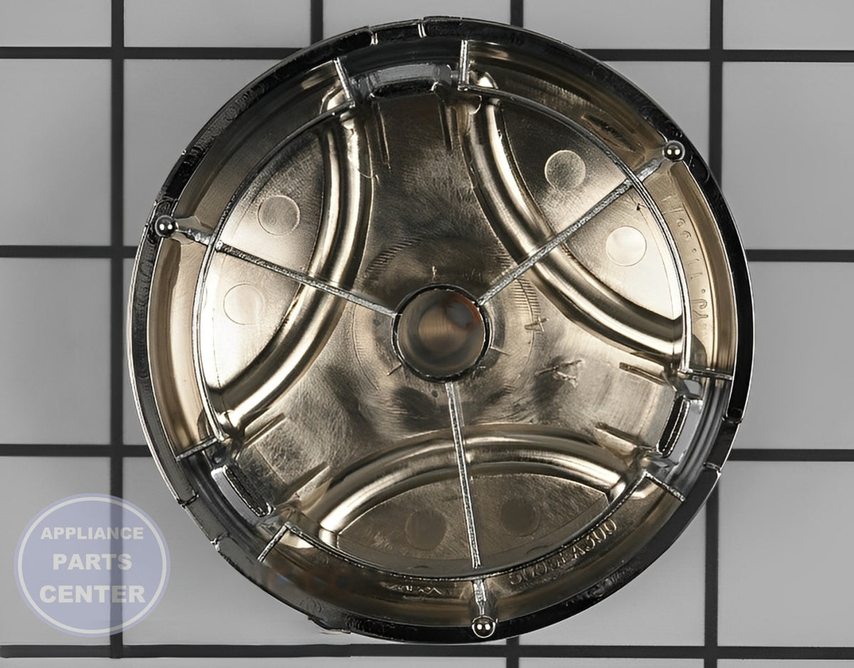 LG WASHER CHROME PULSATOR CAP 5006EA3009B - Detailed view of high-quality construction