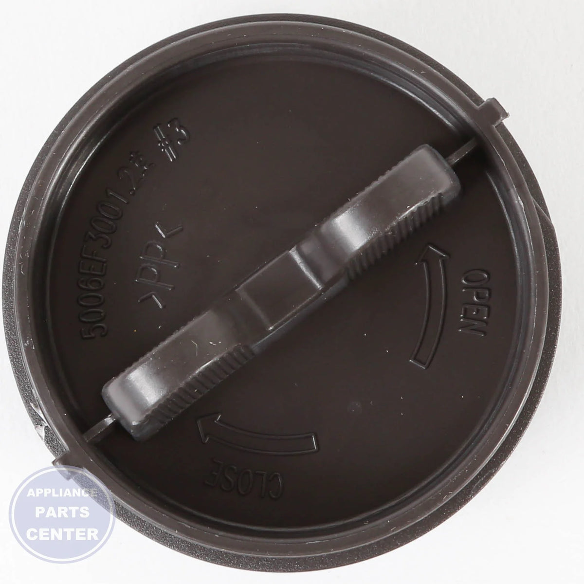 L-G CAP,HOLE 5006ER3001B - Main view showing leak-preventing feature for XYZ-100 models