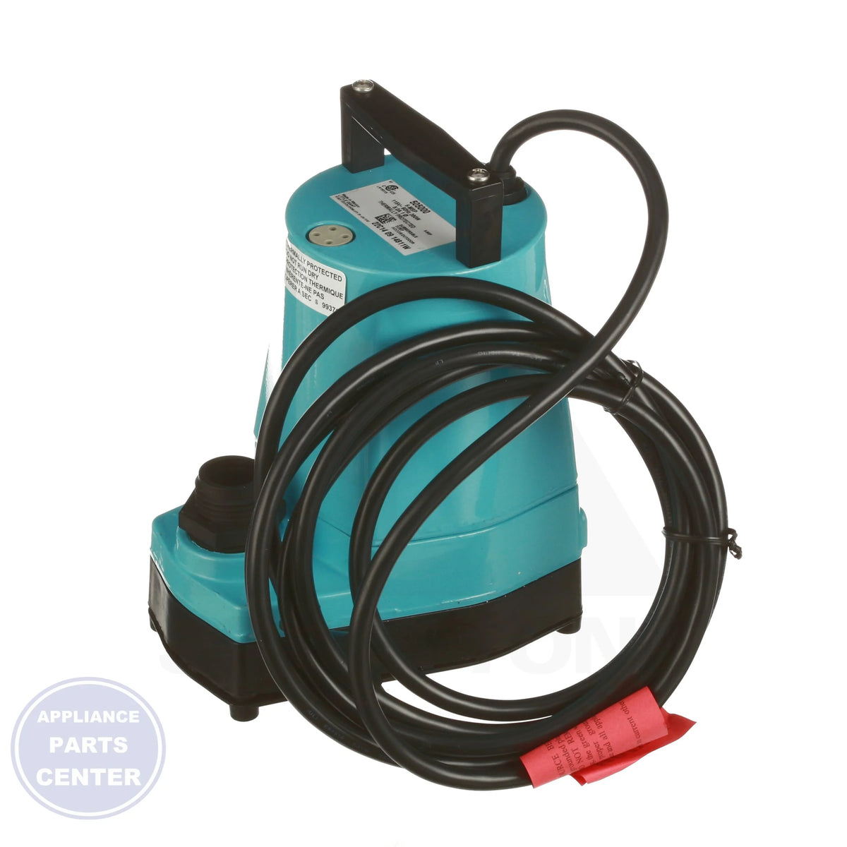 Water Wizard Pump 505723 - Detailed view of 1/6 HP motor and pump specifications
