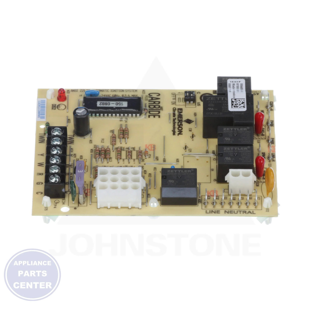 Control Board 50A55-743 - Detailed view of key technical components